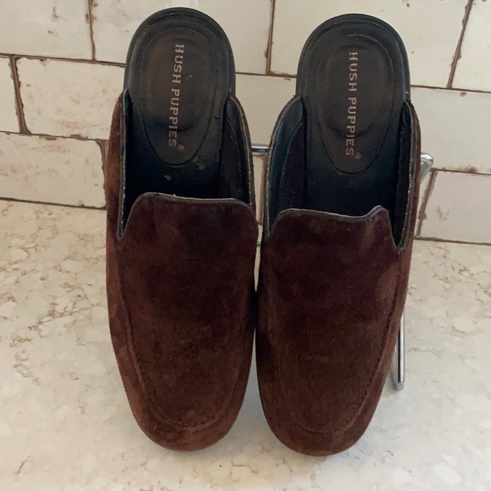 Vintage Hush Puppies Mules